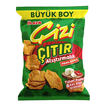 ÇİZİ ÇITIR TULUM PEYNİRİ & KÖZ BİBER 80GR