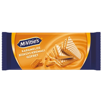 McVitie's KARAMELİZE BİSKÜVİ KREMALI GOFRET