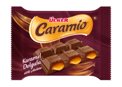 CARAMIO SQUARE DARK CHOCOLATE WITH CARAMEL FILLING