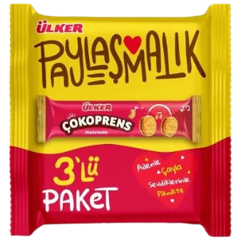 ÇOKOPRENS ATIŞTIRMALIK 3'LÜ PAKET