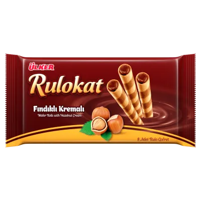 RULOKAT CHOCOLATE CREAM ROLL WAFERS