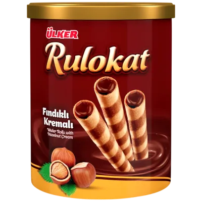 RULOKAT CHOCOLATE CREAM ROLL WAFERS