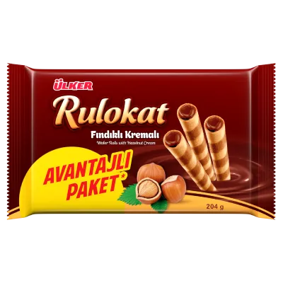 RULOKAT CHOCOLATE CREAM ROLL WAFERS