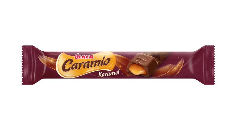 CARAMIO THIN BATON MILK CHOCOLATE WITH CARAMEL FILLING