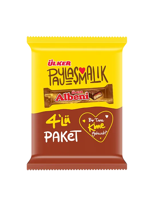 ALBENİ MILK CHOCOLATE COATED BAR SHARING PACK